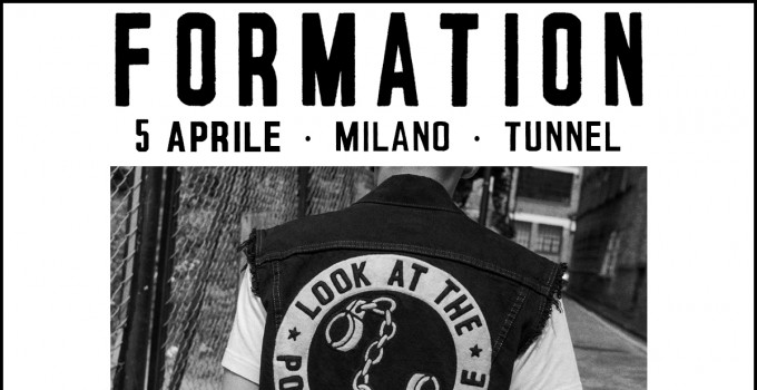 FORMATION : PER UNA UNICA DATA IMPERDIBILE! BIGLIETTI DISPONIBILI DA DOMANI!