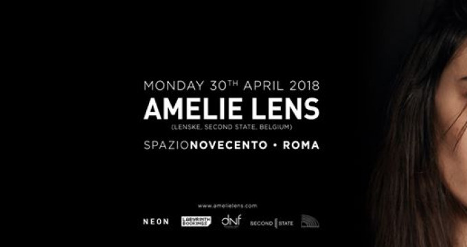 Amelie Lens at Spazio900 Rome official event